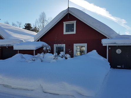 Villa Tall im Schnee